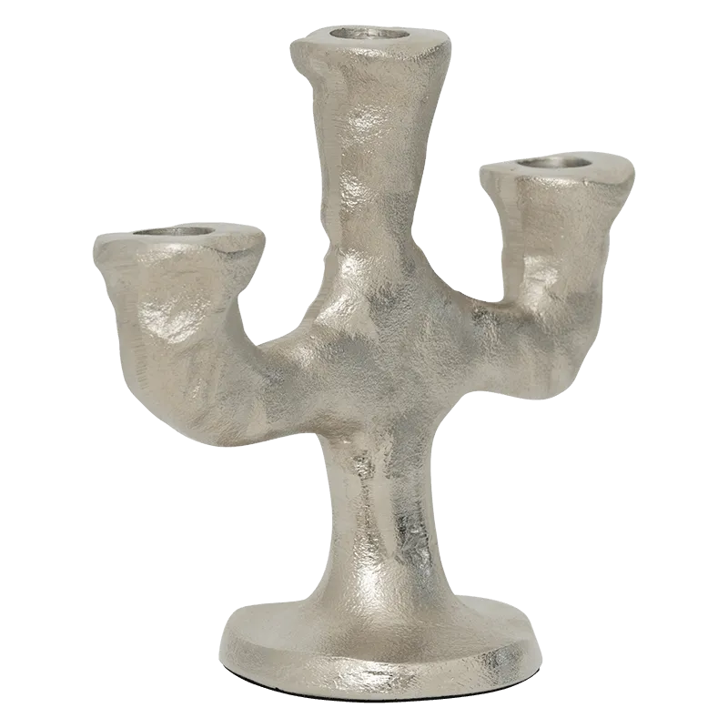 Candle holder D'argento