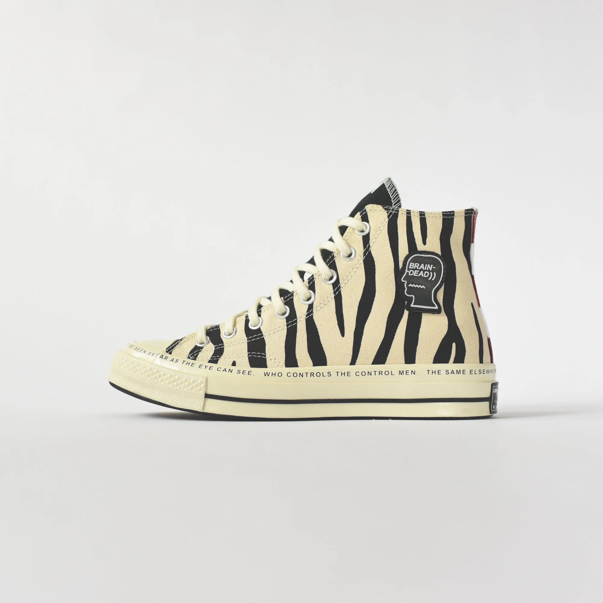 Converse x Brain Dead Chuck 70 High - Egret / Black / Multi