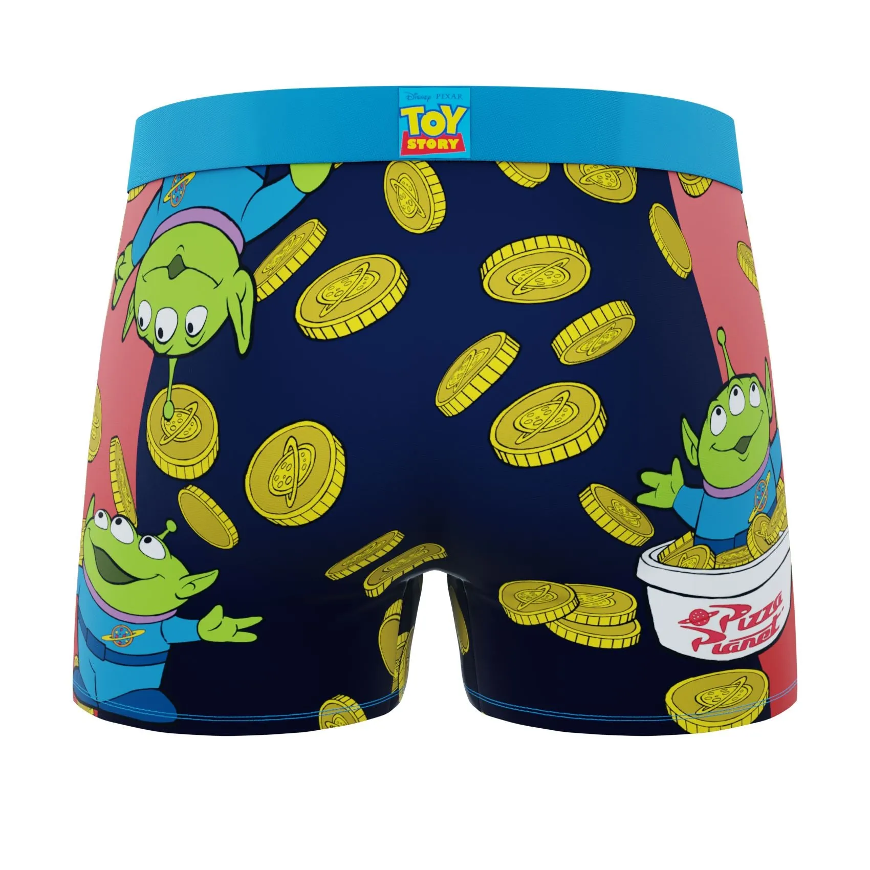 CRAZYBOXER Disney Toy Story Money Men's Boxer Briefs (Pack3)