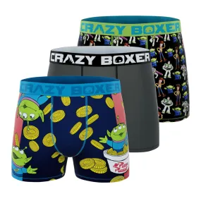 CRAZYBOXER Disney Toy Story Money Men's Boxer Briefs (Pack3)