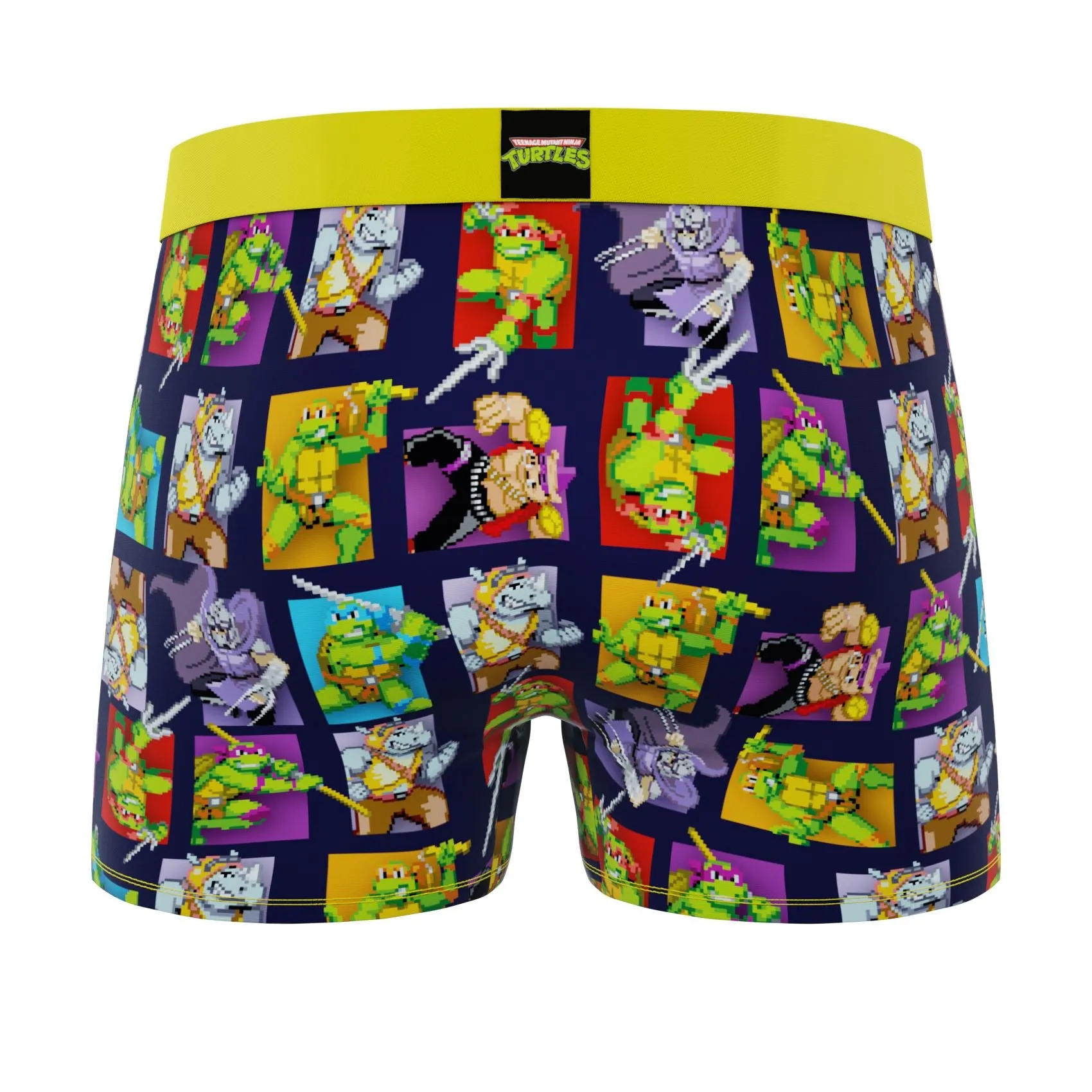 CRAZYBOXER Ninja Turtles In Time Men's Boxer Briefs (3 pack)