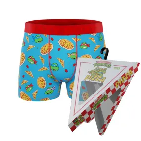 CRAZYBOXER Ninja Turtles Pizza Box Men's Boxer Briefs (Creative Packaging)