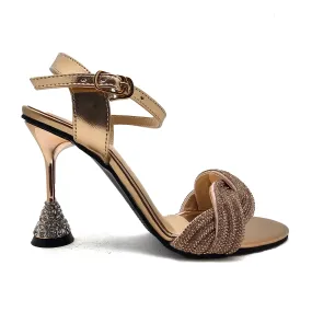 Golden Formal Sandal