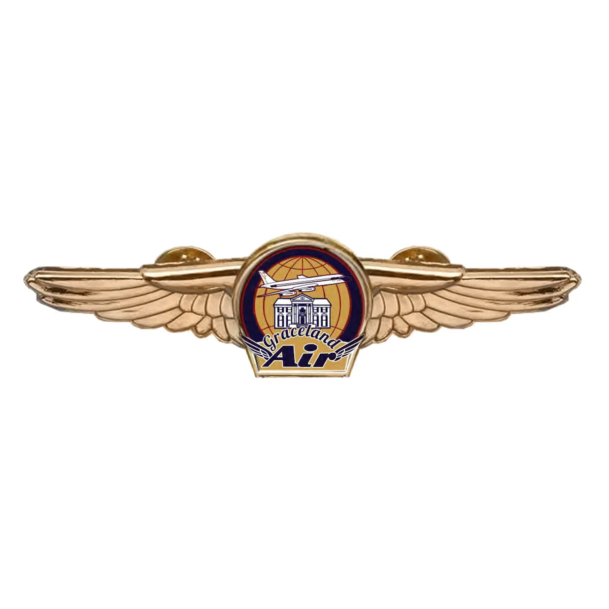 Graceland Air Wings Pin