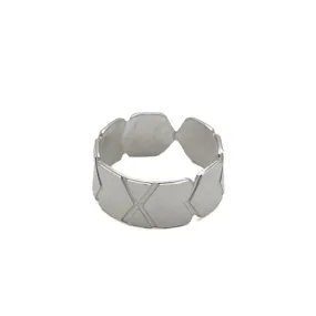 Hexagon Line Ring