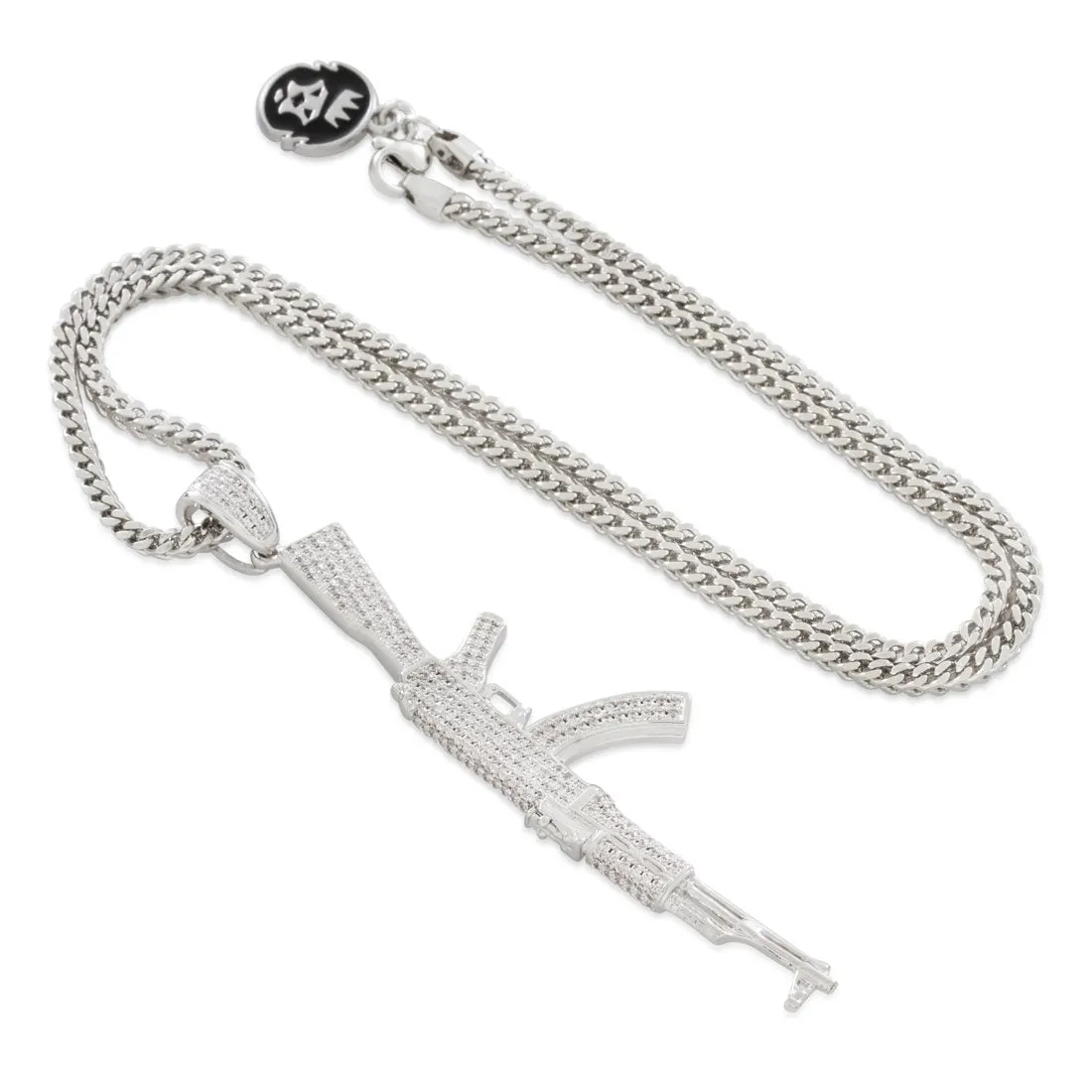 Iced AK-47 Necklace