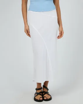 Mandy Maxi Skirt Vintage White