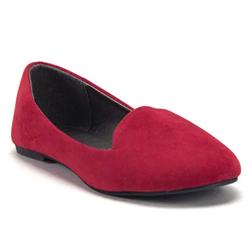 Women's Demi-01 Classic Round Toe Slip On Ballet Flats Shoes