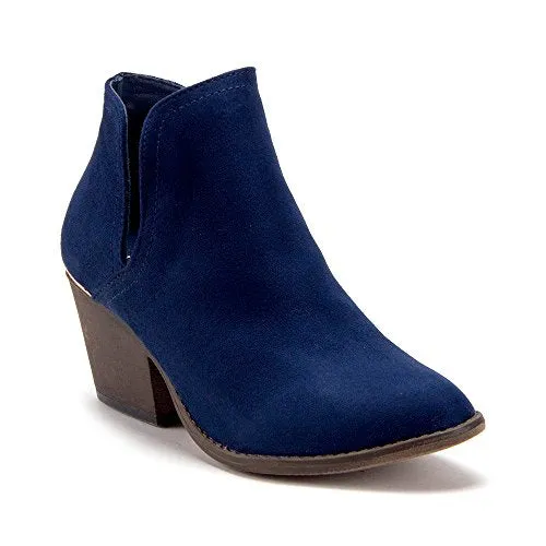 Women's Jazme Chelsea Round Toe Ankle Dress Boots